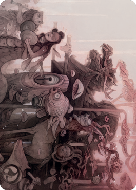 March of Burgeoning Life Art Card [Kamigawa: Neon Dynasty Art Series] | Impulse Games and Hobbies