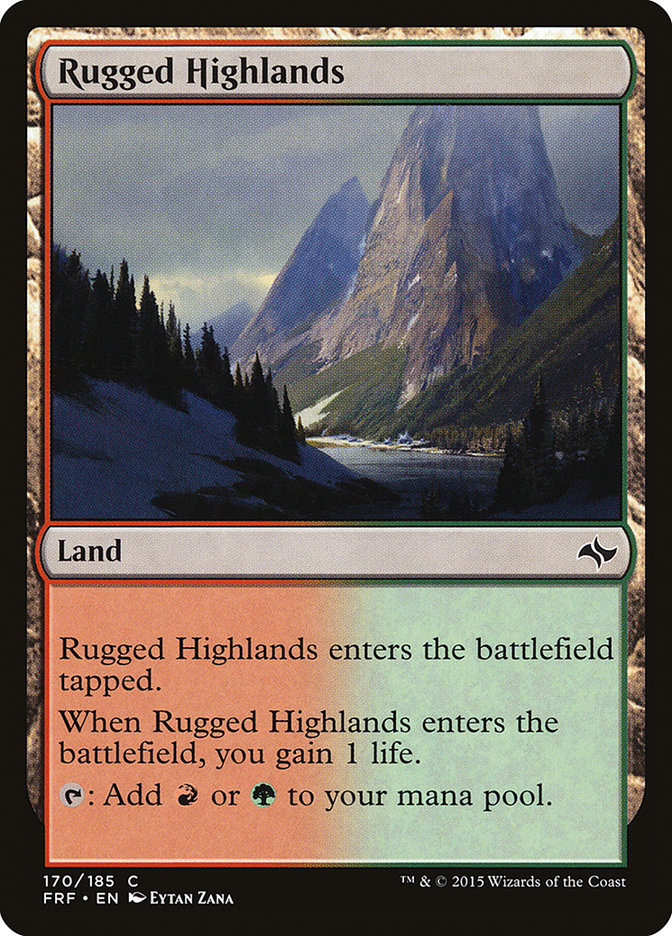 Rugged Highlands [Fate Reforged] | Impulse Games and Hobbies