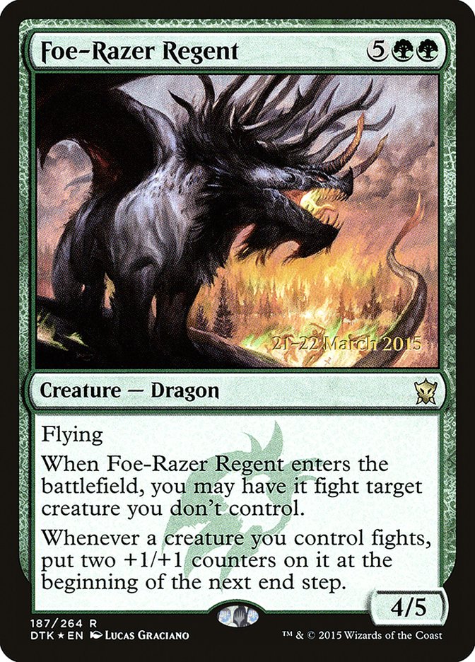 Foe-Razer Regent [Dragons of Tarkir Prerelease Promos] | Impulse Games and Hobbies