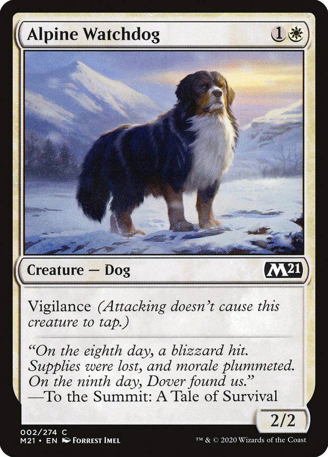 Alpine Watchdog [Core Set 2021] | Impulse Games and Hobbies