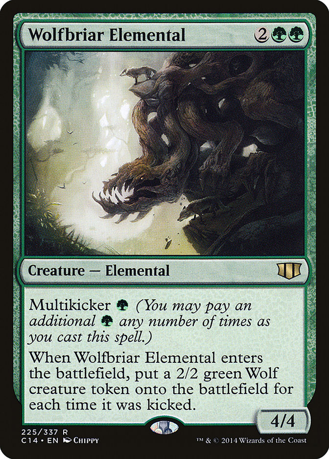 Wolfbriar Elemental [Commander 2014] | Impulse Games and Hobbies