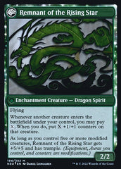 Jugan Defends the Temple // Remnant of the Rising Star [Kamigawa: Neon Dynasty Prerelease Promos] | Impulse Games and Hobbies