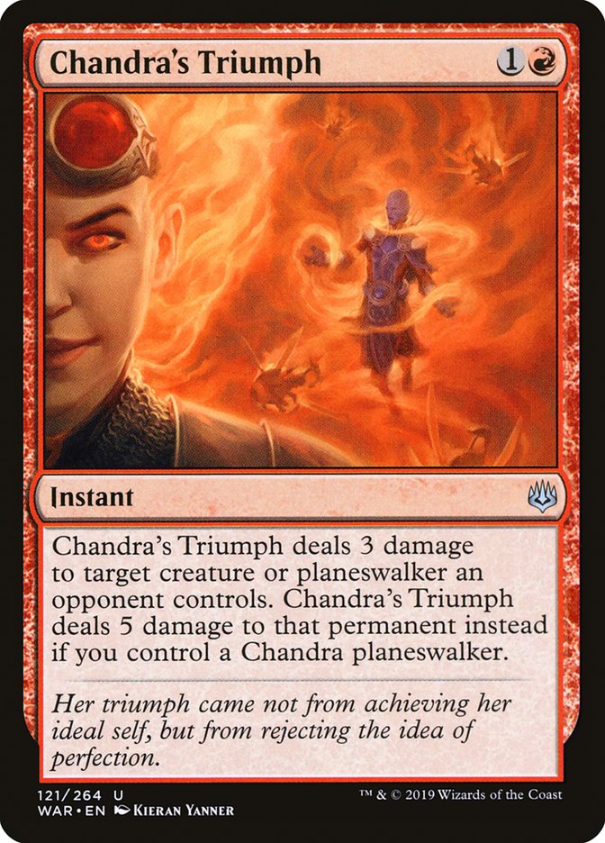 Chandra's Triumph [War of the Spark] | Impulse Games and Hobbies