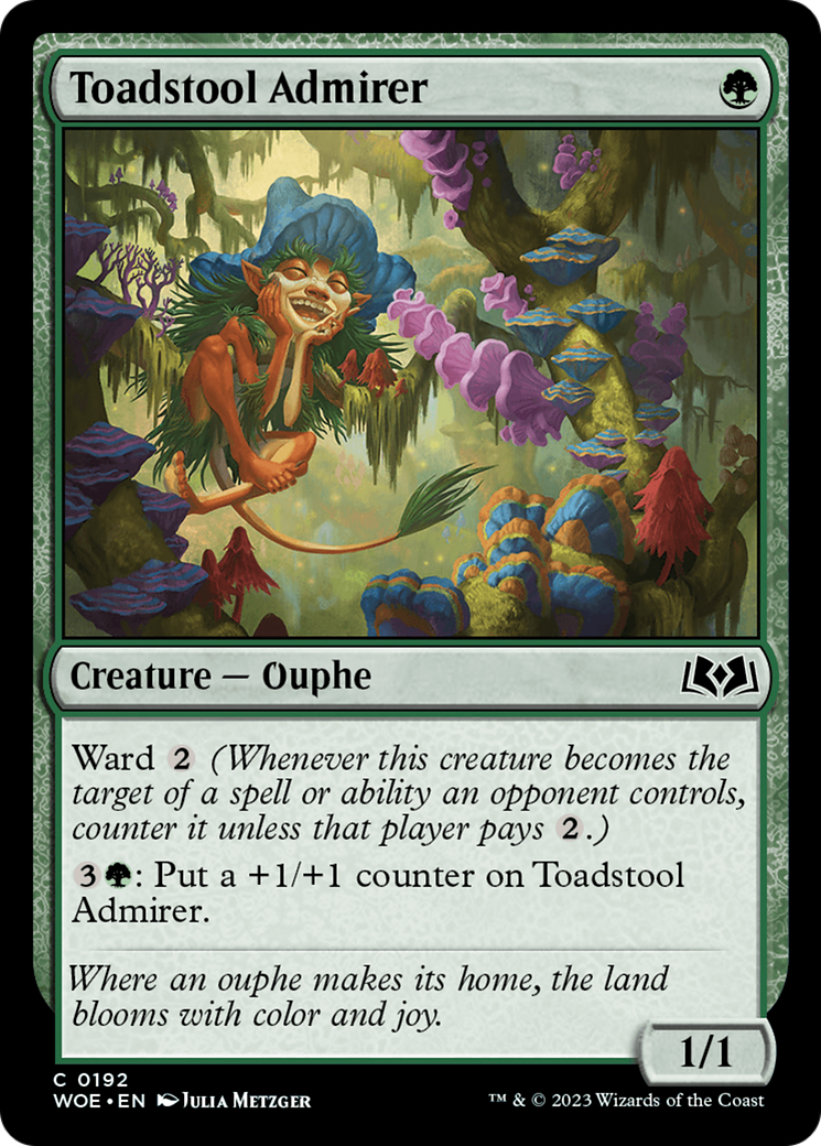 Toadstool Admirer [Wilds of Eldraine] | Impulse Games and Hobbies