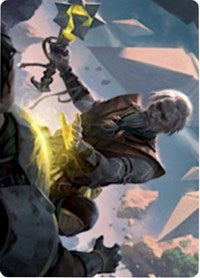 Expedition Healer Art Card [Zendikar Rising Art Series] | Impulse Games and Hobbies