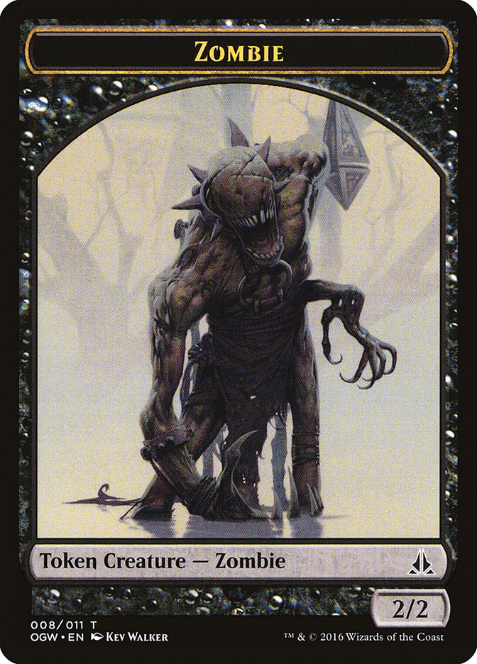 Zombie Token [Oath of the Gatewatch Tokens] | Impulse Games and Hobbies