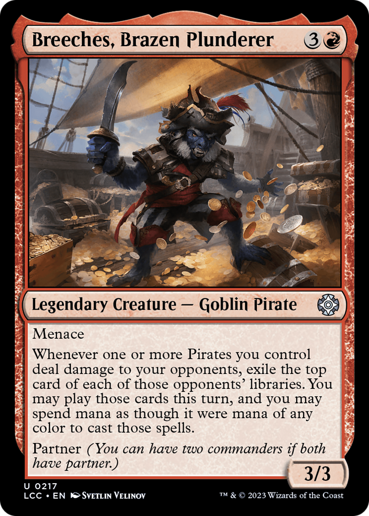 Breeches, Brazen Plunderer [The Lost Caverns of Ixalan Commander] | Impulse Games and Hobbies