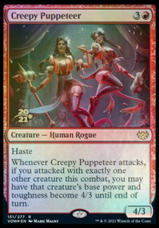 Creepy Puppeteer [Innistrad: Crimson Vow Prerelease Promos] | Impulse Games and Hobbies