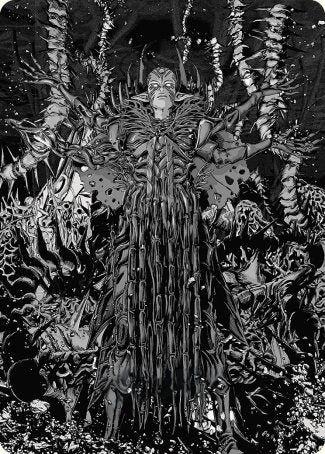 Nissa, Ascended Animist Art Card [Phyrexia: All Will Be One Art Series] | Impulse Games and Hobbies