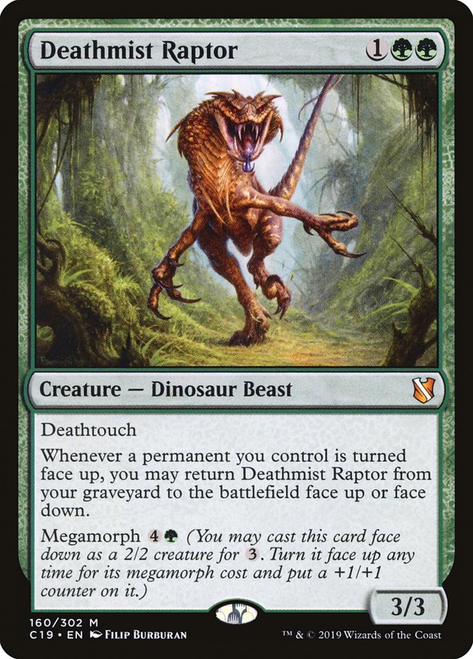 Deathmist Raptor [Commander 2019] | Impulse Games and Hobbies