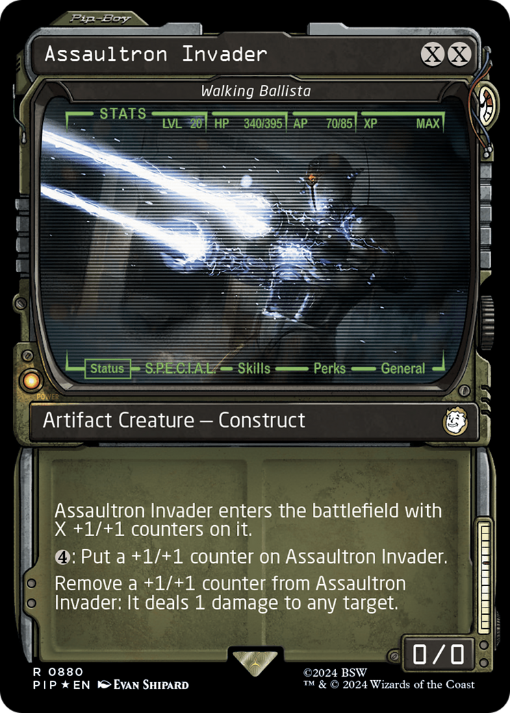 Assaultron Invader - Walking Ballista (Surge Foil) [Fallout] | Impulse Games and Hobbies