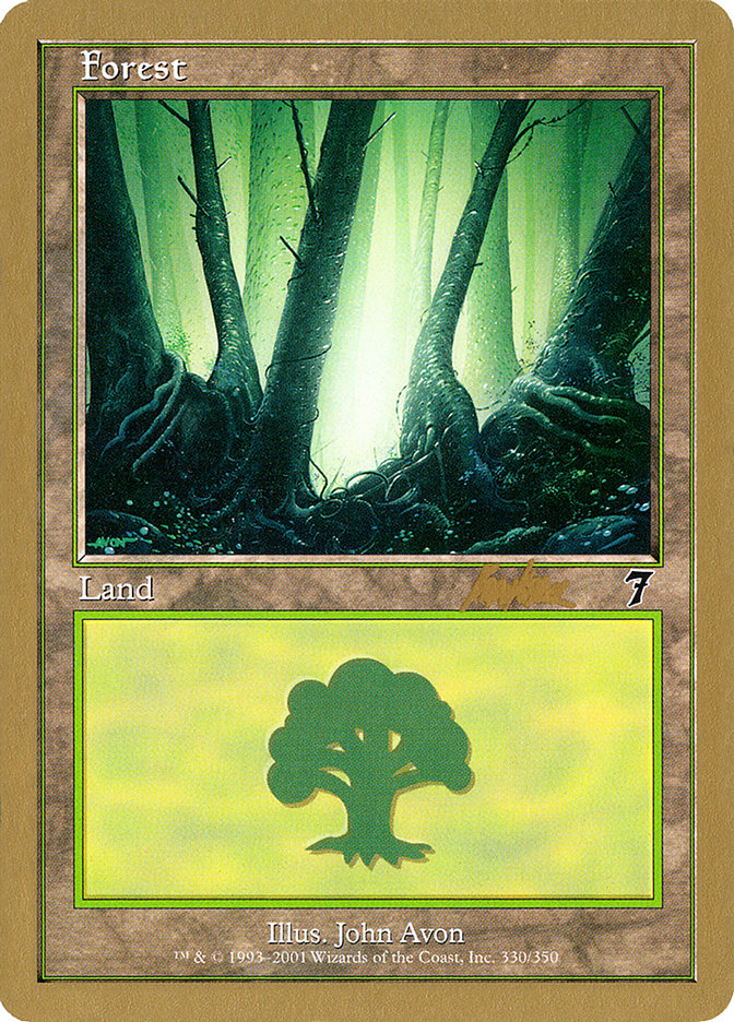 Forest (bk330) (Brian Kibler) [World Championship Decks 2002] | Impulse Games and Hobbies