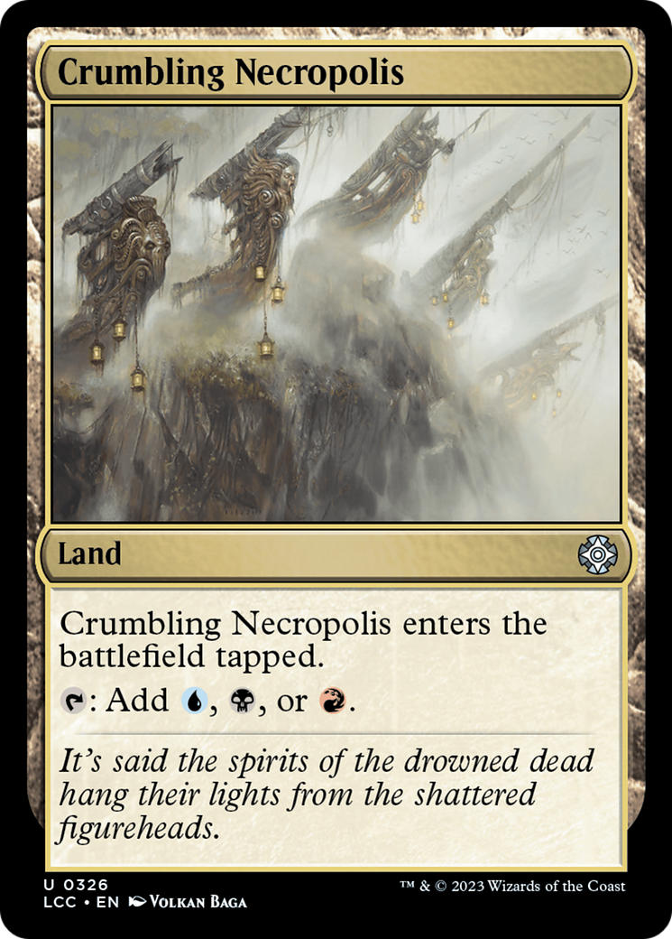 Crumbling Necropolis [The Lost Caverns of Ixalan Commander] | Impulse Games and Hobbies