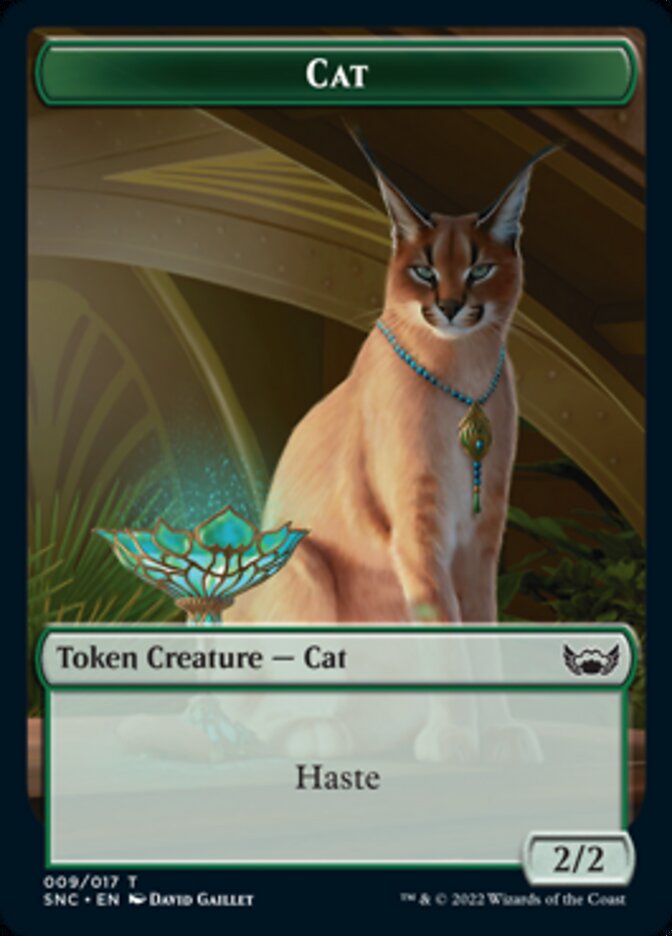 Cat // Citizen Double-sided Token [Streets of New Capenna Tokens] | Impulse Games and Hobbies