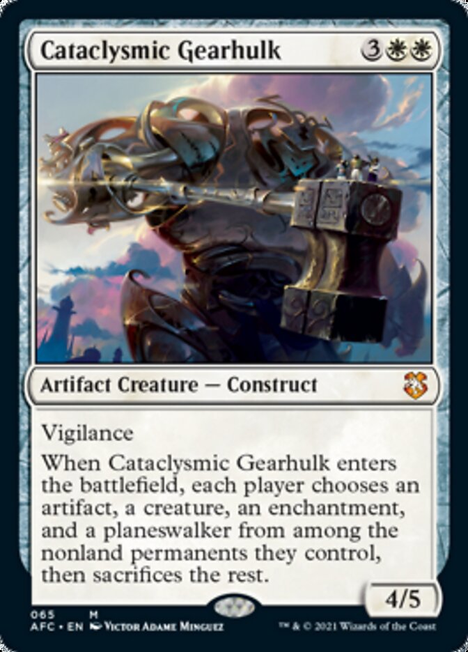 Cataclysmic Gearhulk [Dungeons & Dragons: Adventures in the Forgotten Realms Commander] | Impulse Games and Hobbies