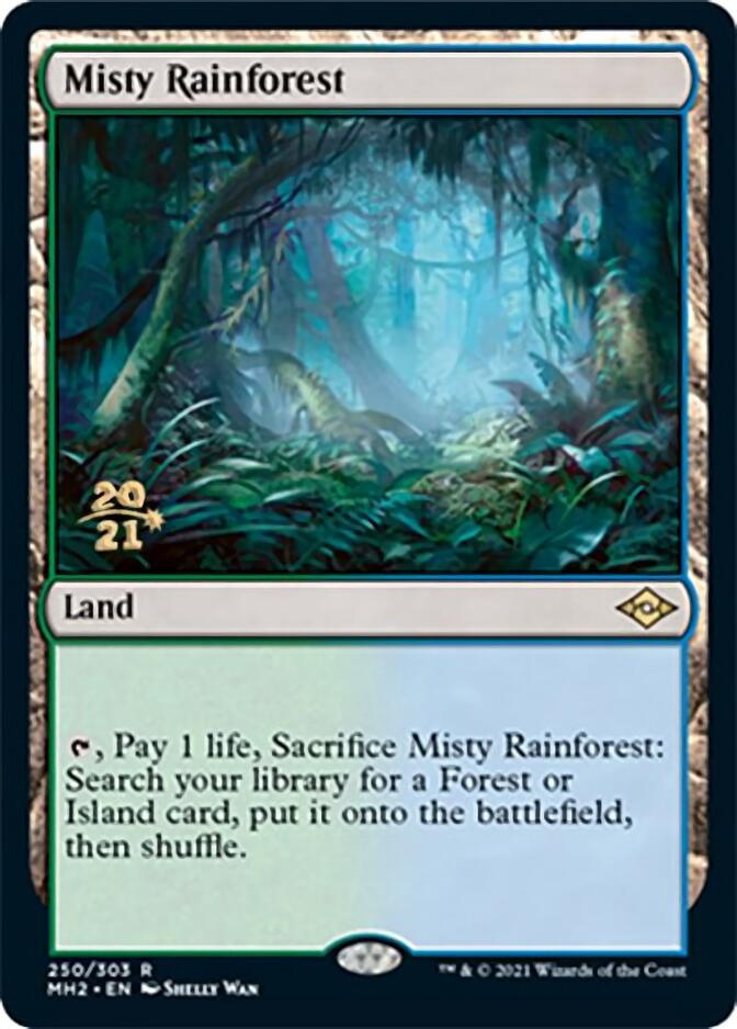 Misty Rainforest [Modern Horizons 2 Prerelease Promos] | Impulse Games and Hobbies