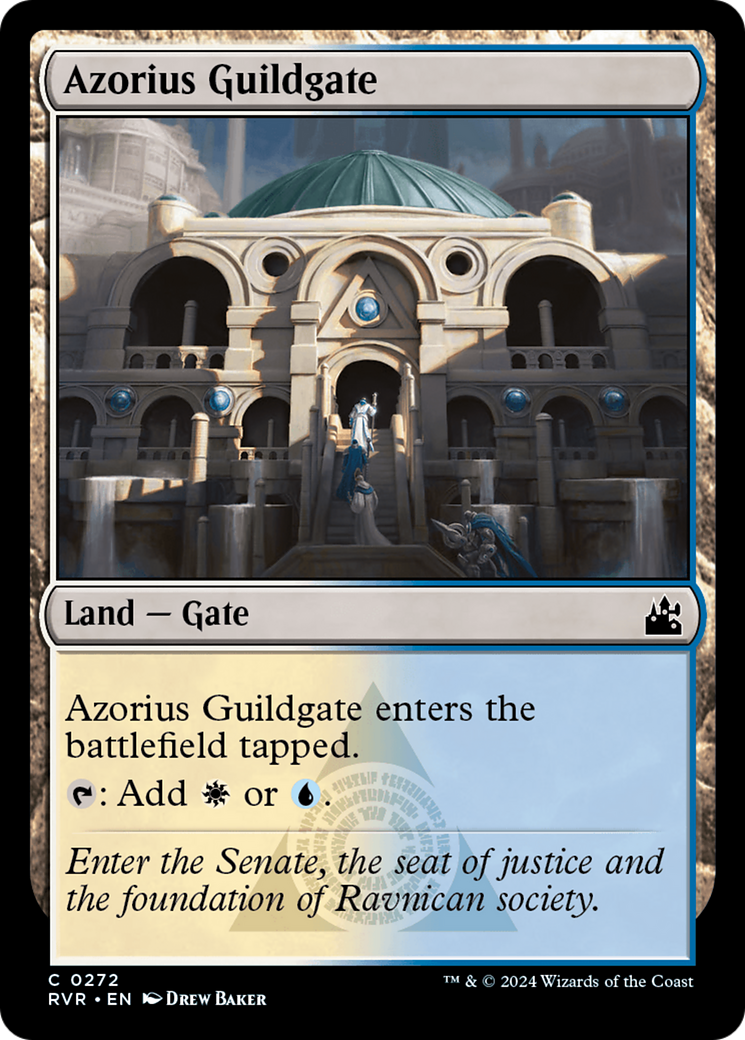 Azorius Guildgate [Ravnica Remastered] | Impulse Games and Hobbies