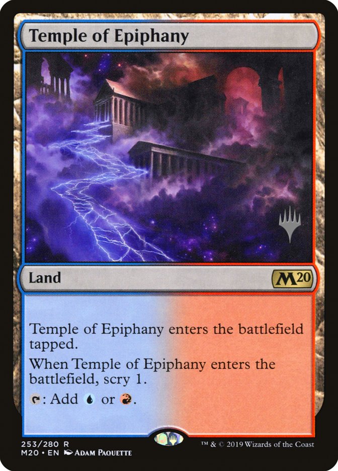 Temple of Epiphany (Promo Pack) [Core Set 2020 Promos] | Impulse Games and Hobbies