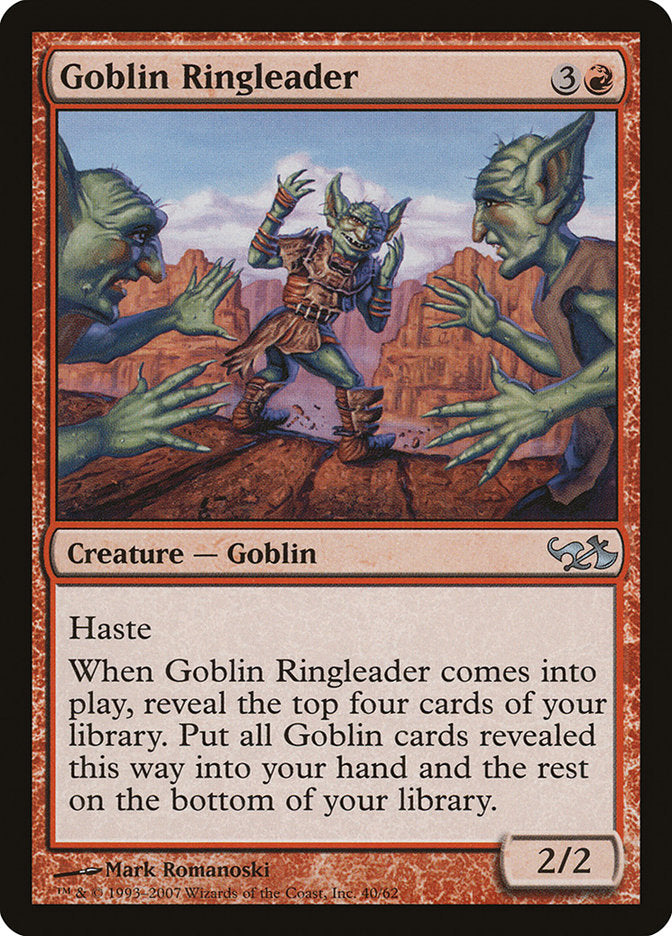 Goblin Ringleader [Duel Decks: Elves vs. Goblins] | Impulse Games and Hobbies