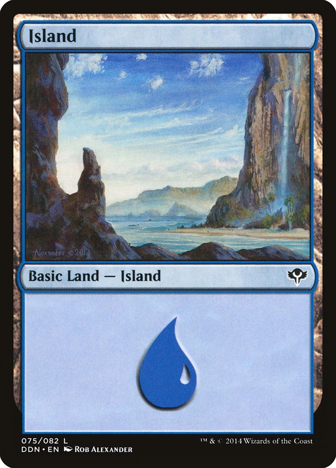 Island (75) [Duel Decks: Speed vs. Cunning] | Impulse Games and Hobbies