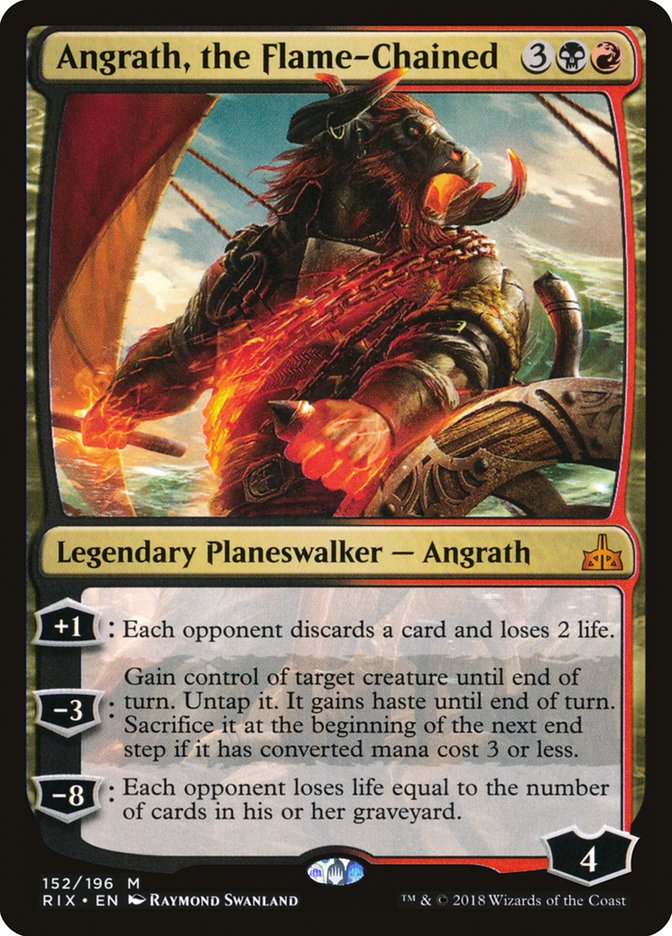 Angrath, the Flame-Chained [Rivals of Ixalan] | Impulse Games and Hobbies