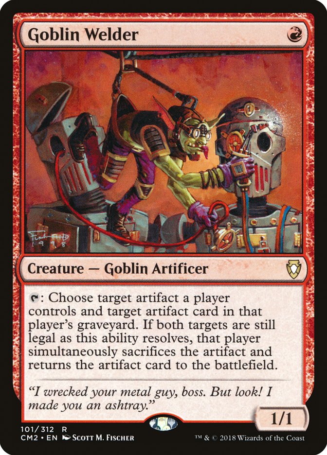Goblin Welder [Commander Anthology Volume II] | Impulse Games and Hobbies
