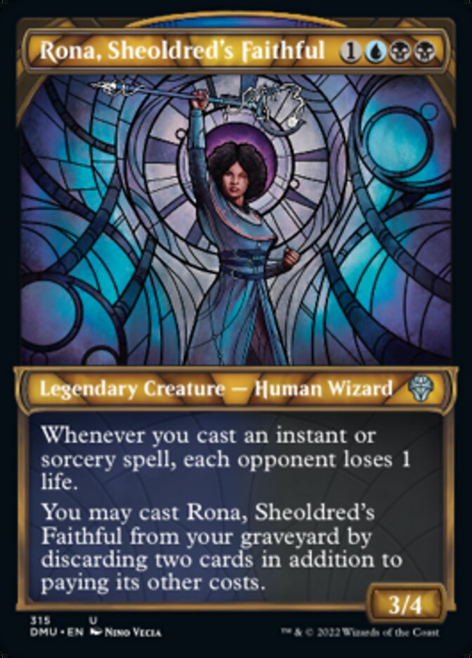 Rona, Sheoldred's Faithful (Showcase) [Dominaria United] | Impulse Games and Hobbies