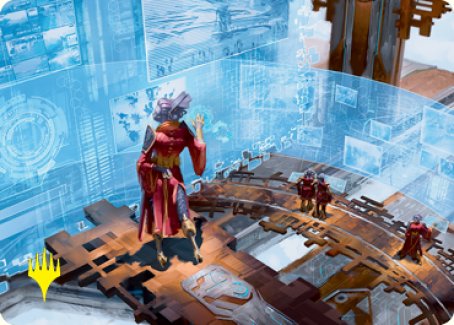 Universal Surveillance Art Card (Gold-Stamped Signature) [Kamigawa: Neon Dynasty Art Series] | Impulse Games and Hobbies