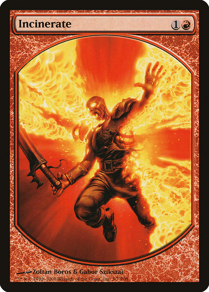 Incinerate [Magic Player Rewards 2008] | Impulse Games and Hobbies