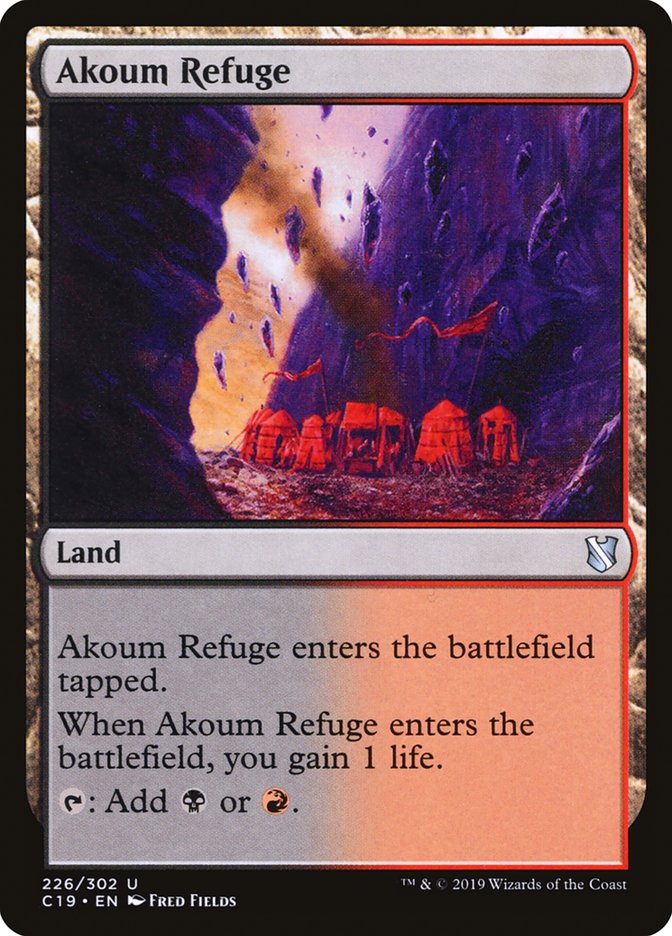 Akoum Refuge [Commander 2019] | Impulse Games and Hobbies