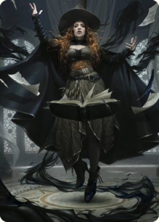 Tasha, the Witch Queen Art Card (41) [Commander Legends: Battle for Baldur's Gate Art Series] | Impulse Games and Hobbies