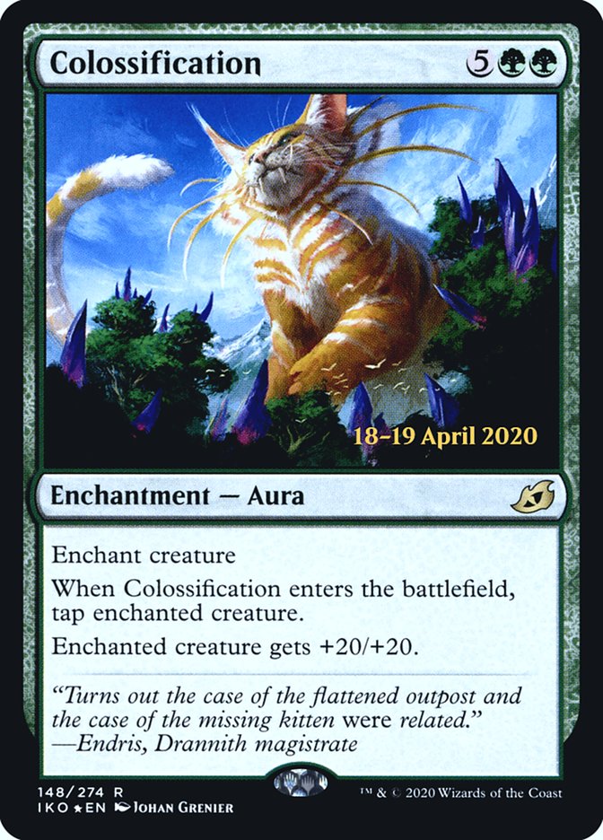 Colossification  [Ikoria: Lair of Behemoths Prerelease Promos] | Impulse Games and Hobbies