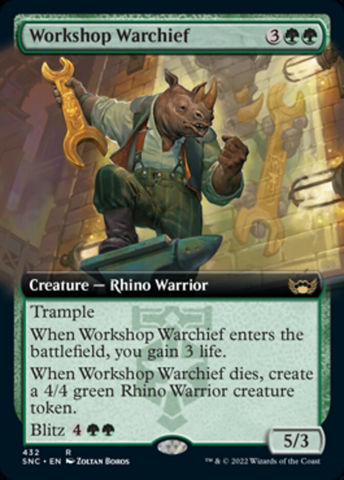 Workshop Warchief (Extended Art) [Streets of New Capenna] | Impulse Games and Hobbies