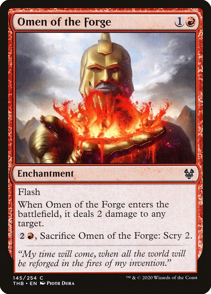Omen of the Forge [Theros Beyond Death] | Impulse Games and Hobbies