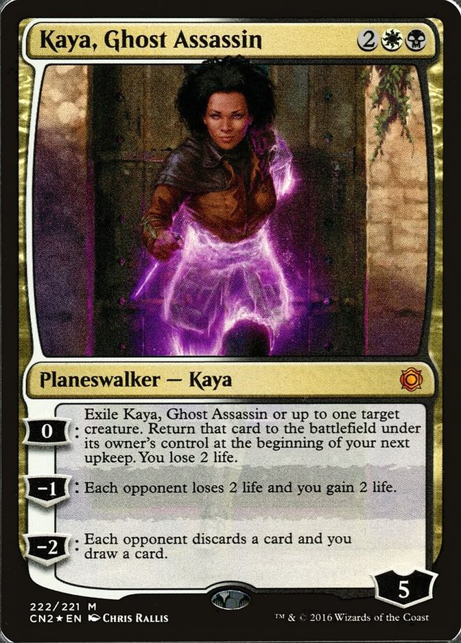 Kaya, Ghost Assassin (222/221) [Conspiracy: Take the Crown] | Impulse Games and Hobbies