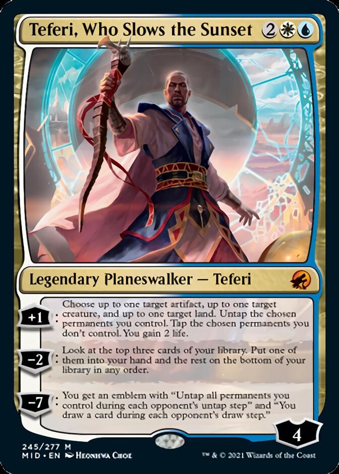 Teferi, Who Slows the Sunset [Innistrad: Midnight Hunt] | Impulse Games and Hobbies