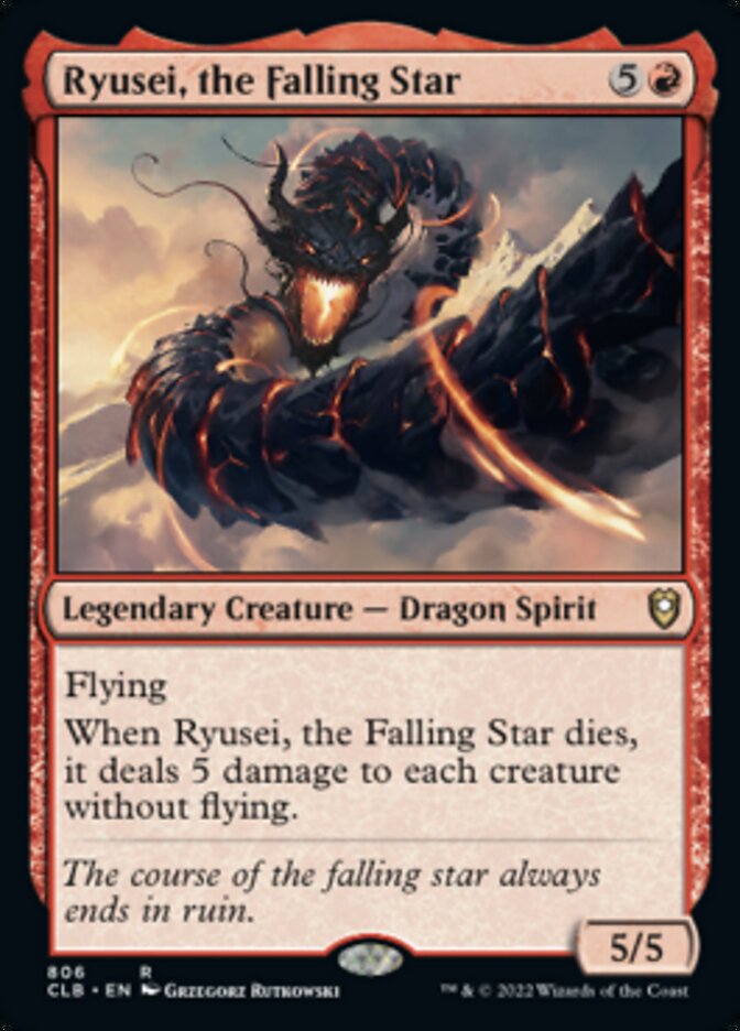 Ryusei, the Falling Star [Commander Legends: Battle for Baldur's Gate] | Impulse Games and Hobbies