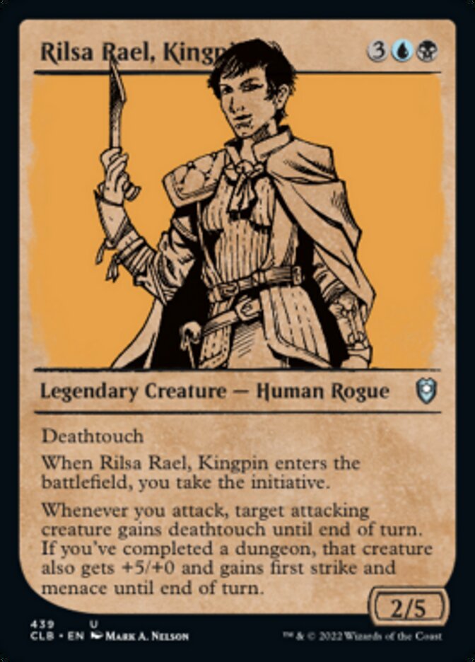 Rilsa Rael, Kingpin (Showcase) [Commander Legends: Battle for Baldur's Gate] | Impulse Games and Hobbies