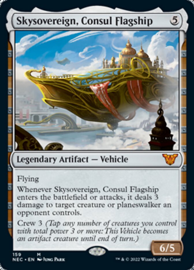 Skysovereign, Consul Flagship [Kamigawa: Neon Dynasty Commander] | Impulse Games and Hobbies