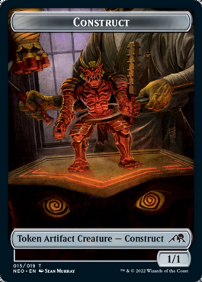 Construct (015) // Blood (017) Double-sided Token [Challenger Decks 2022 Tokens] | Impulse Games and Hobbies