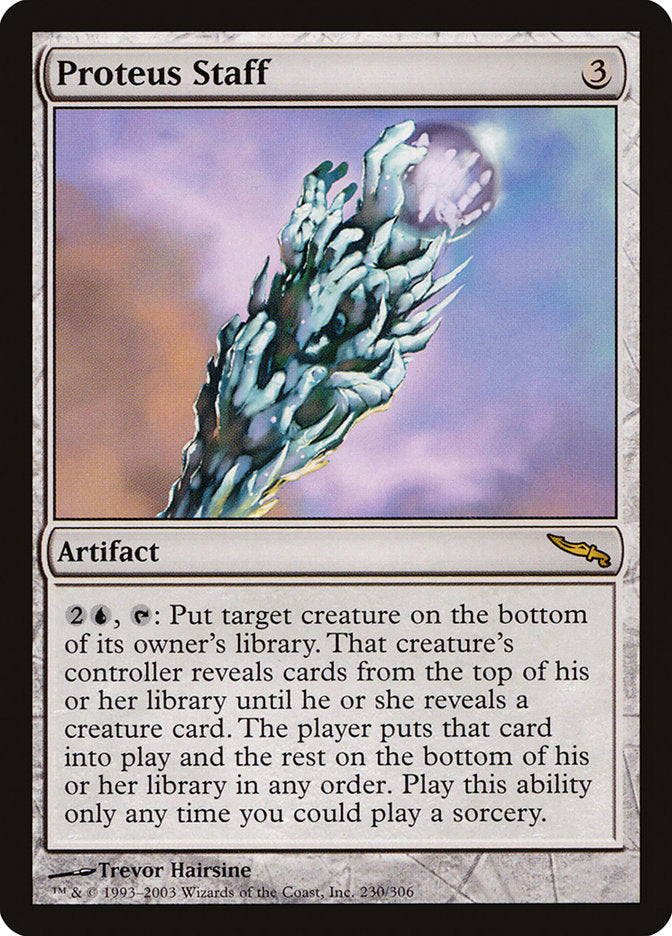 Proteus Staff [Mirrodin] | Impulse Games and Hobbies