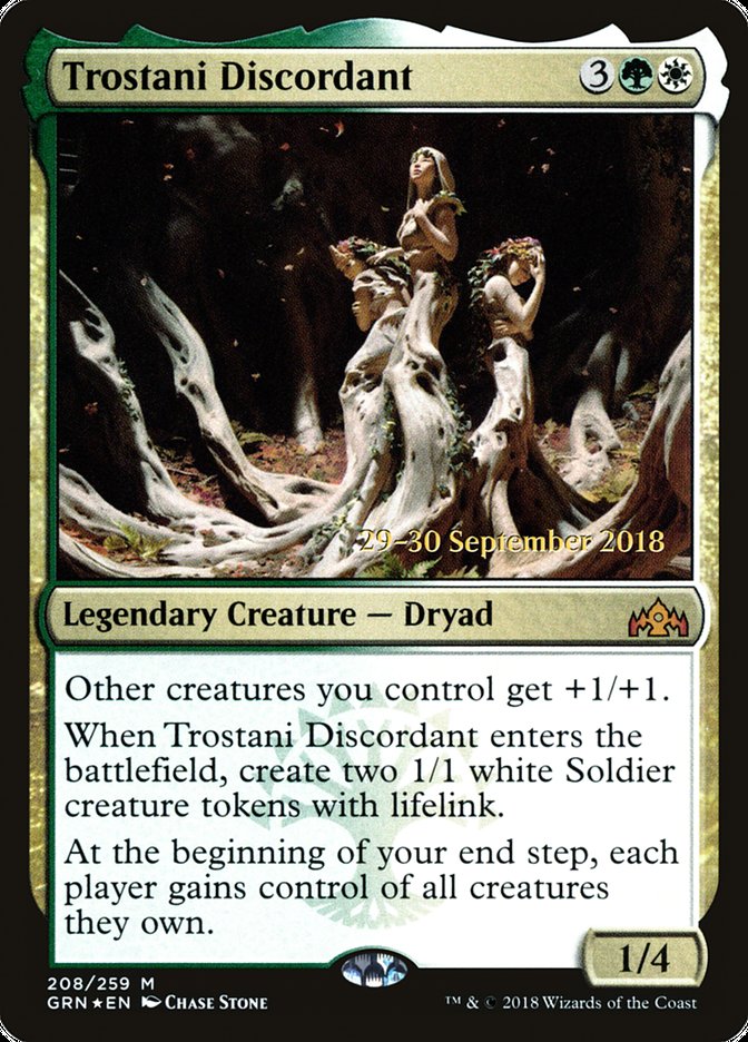 Trostani Discordant [Guilds of Ravnica Prerelease Promos] | Impulse Games and Hobbies