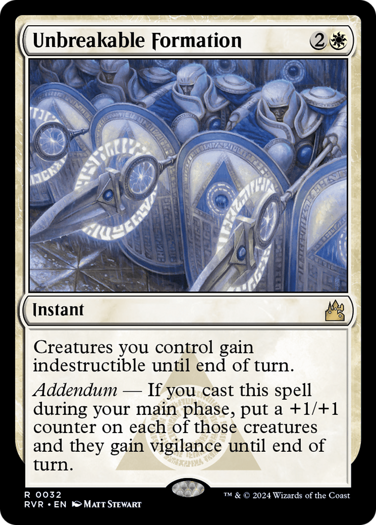 Unbreakable Formation [Ravnica Remastered] | Impulse Games and Hobbies