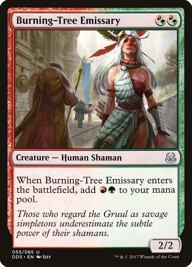 Burning-Tree Emissary [Duel Decks: Mind vs. Might] | Impulse Games and Hobbies