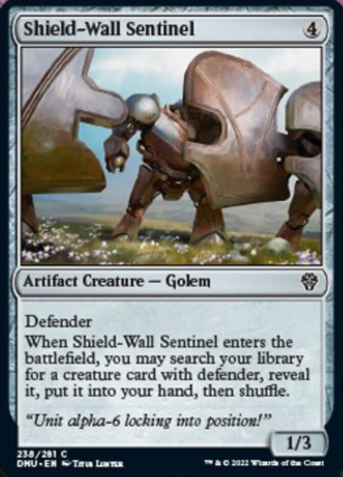 Shield-Wall Sentinel [Dominaria United] | Impulse Games and Hobbies