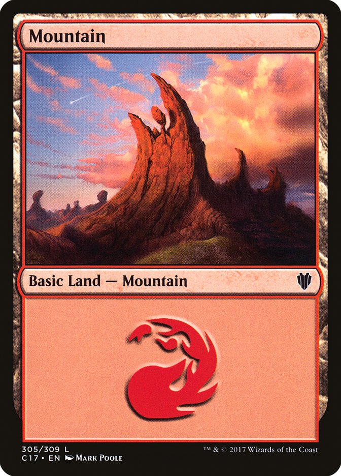 Mountain (305) [Commander 2017] | Impulse Games and Hobbies