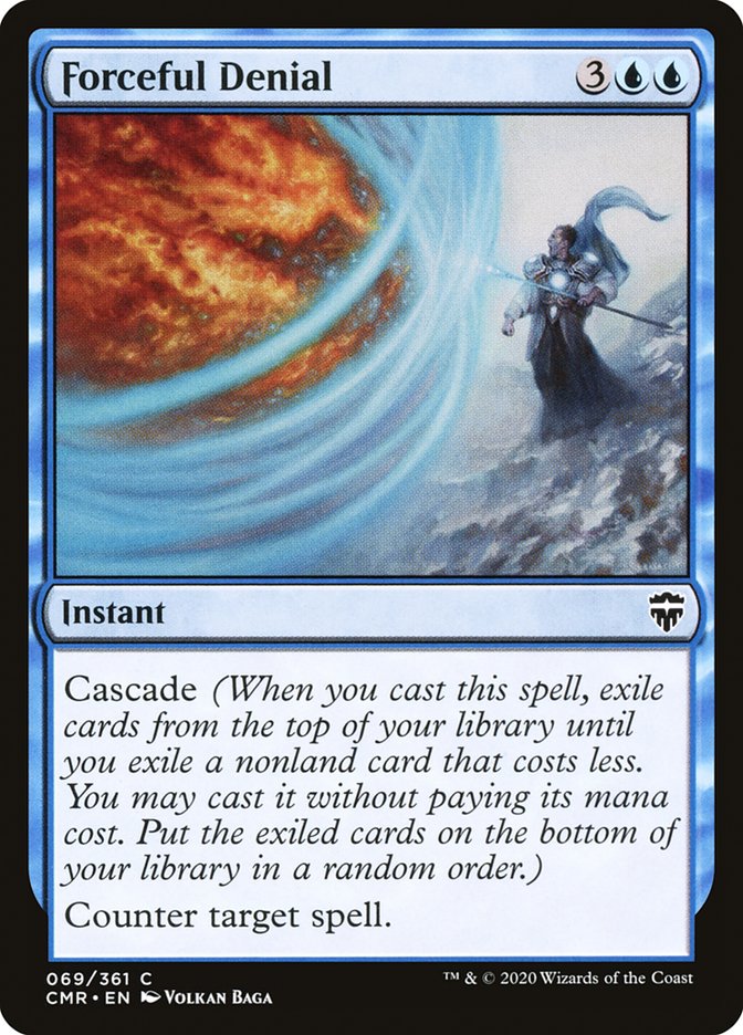Forceful Denial [Commander Legends] | Impulse Games and Hobbies