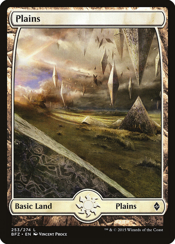 Plains (253) (Full Art) [Battle for Zendikar] | Impulse Games and Hobbies