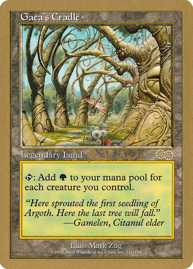 Gaea's Cradle (Matt Linde) [World Championship Decks 1999] | Impulse Games and Hobbies