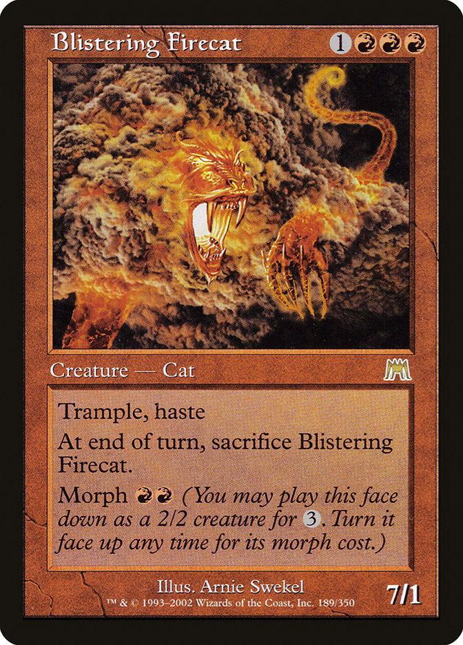 Blistering Firecat [Onslaught] | Impulse Games and Hobbies